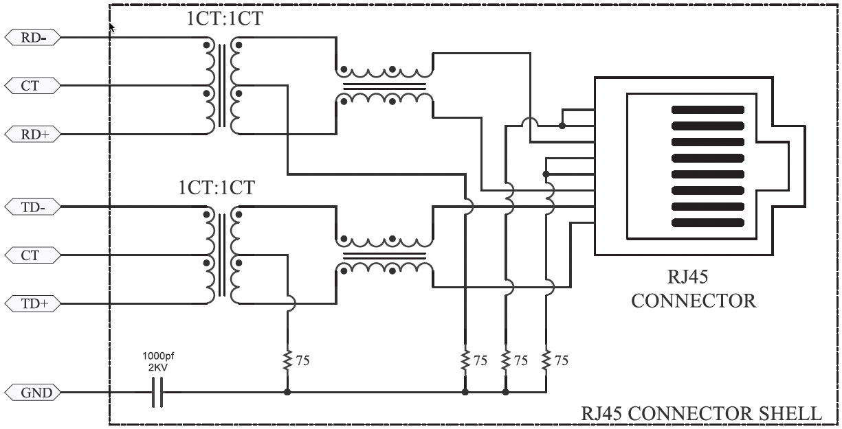 Figure 6J Ethernet Isolation